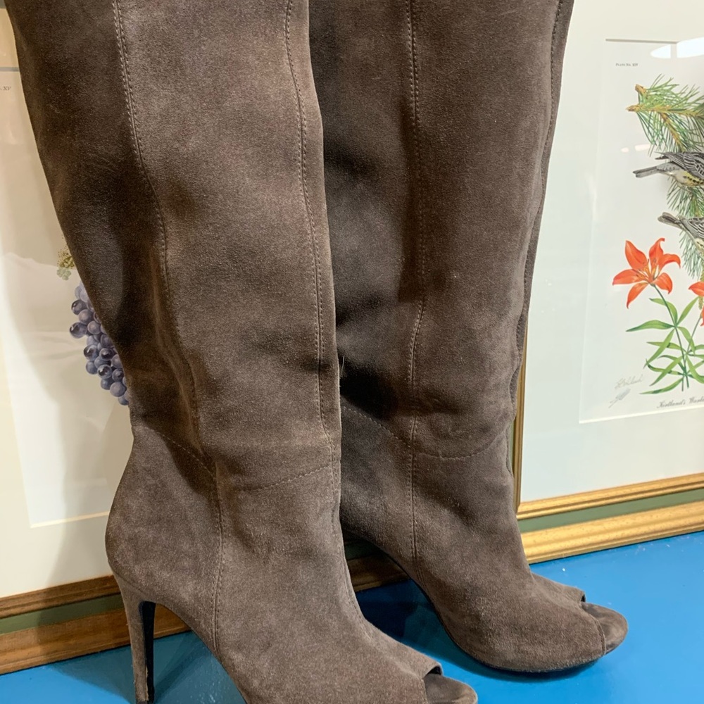 Pedro Garcia Brown Heeled Boots